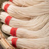 浙里衢州特产常山贡面球川贡面索面3斤装 长寿面手工面条挂面细面