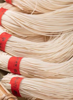 浙里衢州特产常山贡面球川贡面索面3斤装长寿面手工面条挂面细面