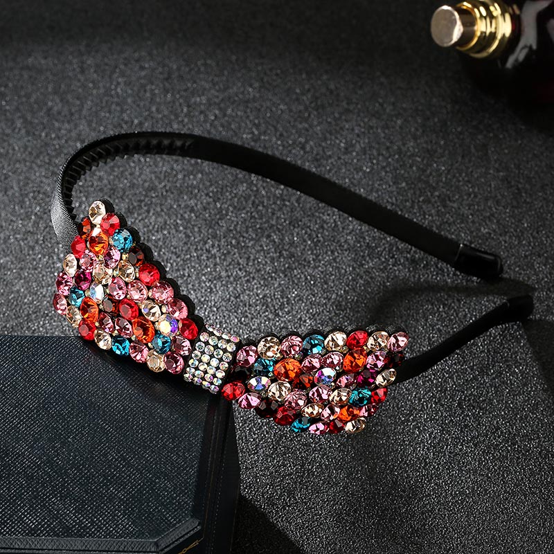 龙玛仕发箍镶钻韩版奥地利水晶