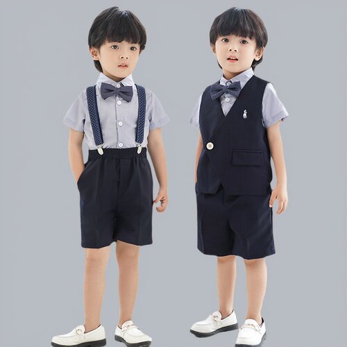 夏季短袖六一儿童节合唱演出服装