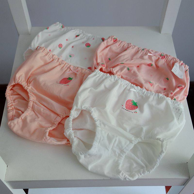 160码聪妈甜美不夹屁屁纯棉内裤