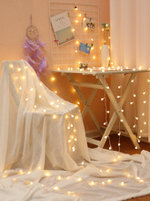 2.8元包邮 阿妈家 LED灯串 暖色小星星款 2米10灯 电池款