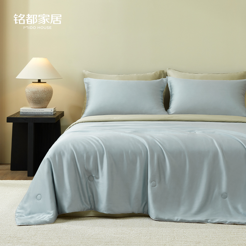 铭都兰精天丝夏凉被四件套