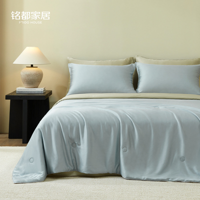 铭都兰精天丝夏凉被四件套