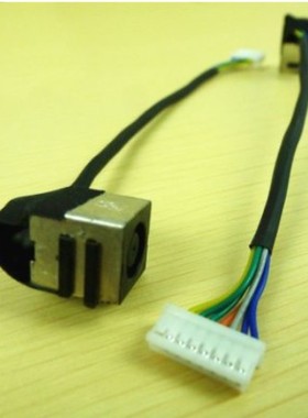 全新戴尔DELL XPS15 L501X L502X电源接口带线 充电口 电源头