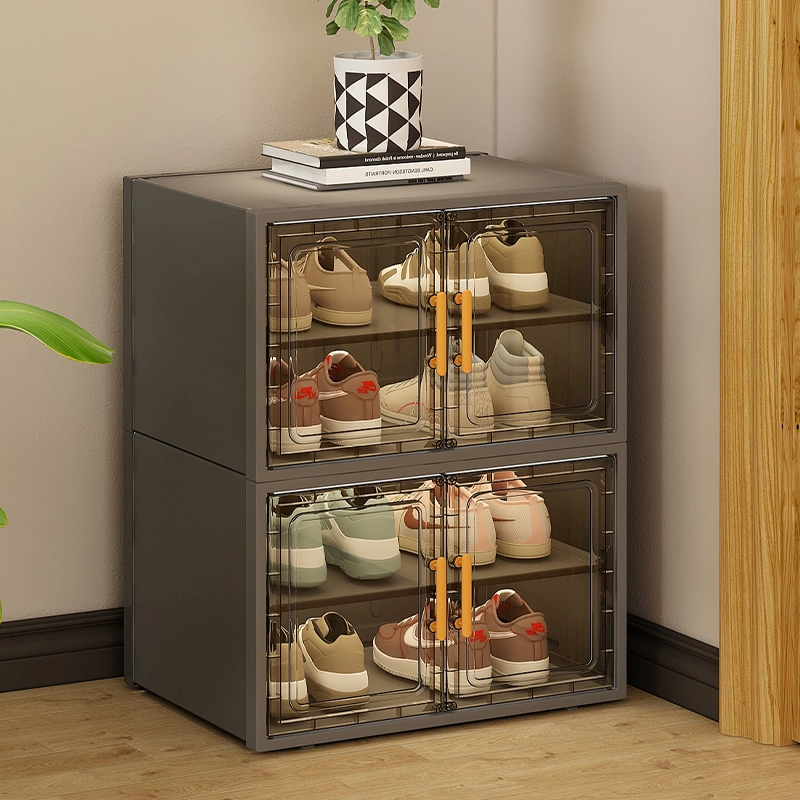 鞋架子室内多层鞋柜小窄家用门口省空间收纳神器透明防尘塑料鞋盒,住宅家具,鞋架,淘宝优惠券,粉丝福利购,淘宝优惠卷