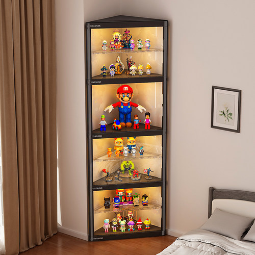 直角90度●手办展示柜●层板可拆