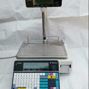 8000L2电子条码 带立臂 议价BC 秤 秤中￥ 无线联网 石田牌精细条码