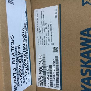 SGD7S 议价安川100W原装 01A7C6S 伺服电机驱动器 R90A10￥ SGM7J