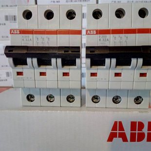 S203 議價正品 原裝 ABB空氣開關(guān) K32￥