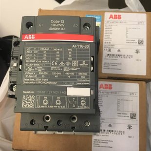 议价ABB接触器全新原装 AF116 14直流￥