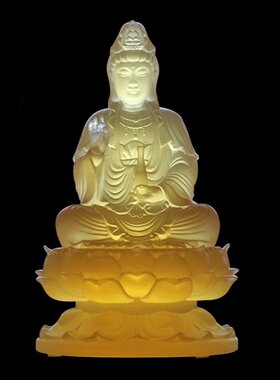 琉璃观音菩萨居家佛堂寺庙净瓶