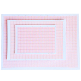 坐标纸 平面直角坐标系纸A2画图图纸A3 网格设计纸 绘图格子纸1cm方格纸计算纸 数学测绘机械工程建筑设计师