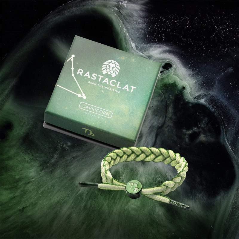 rastaclat官方正品小狮子星座系列摩羯座2.0男女情侣潮流鞋带手链