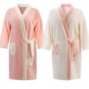 洗澡浴巾居家 睡袍浴衣穿式 新款 秋冬浴裙成人浴袍吸水速干情侣长袖