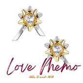 GELELUA 啫喱原创设计小众电子情书礼花装 饰耳钉