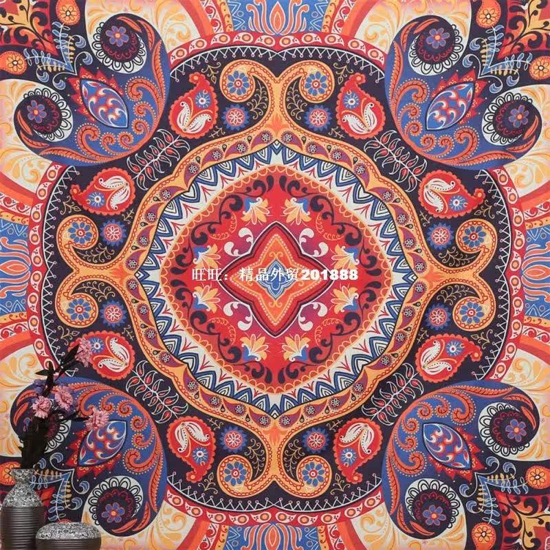 Indian Mandala Blankets Tapestry Psychedelic Celestial Indiain the Family/Personal Cleaning Tools , Personal care cleaning appliances , Hot Oil comb  category - from Buy2taobao.com to provide professional Taobao agent buy service