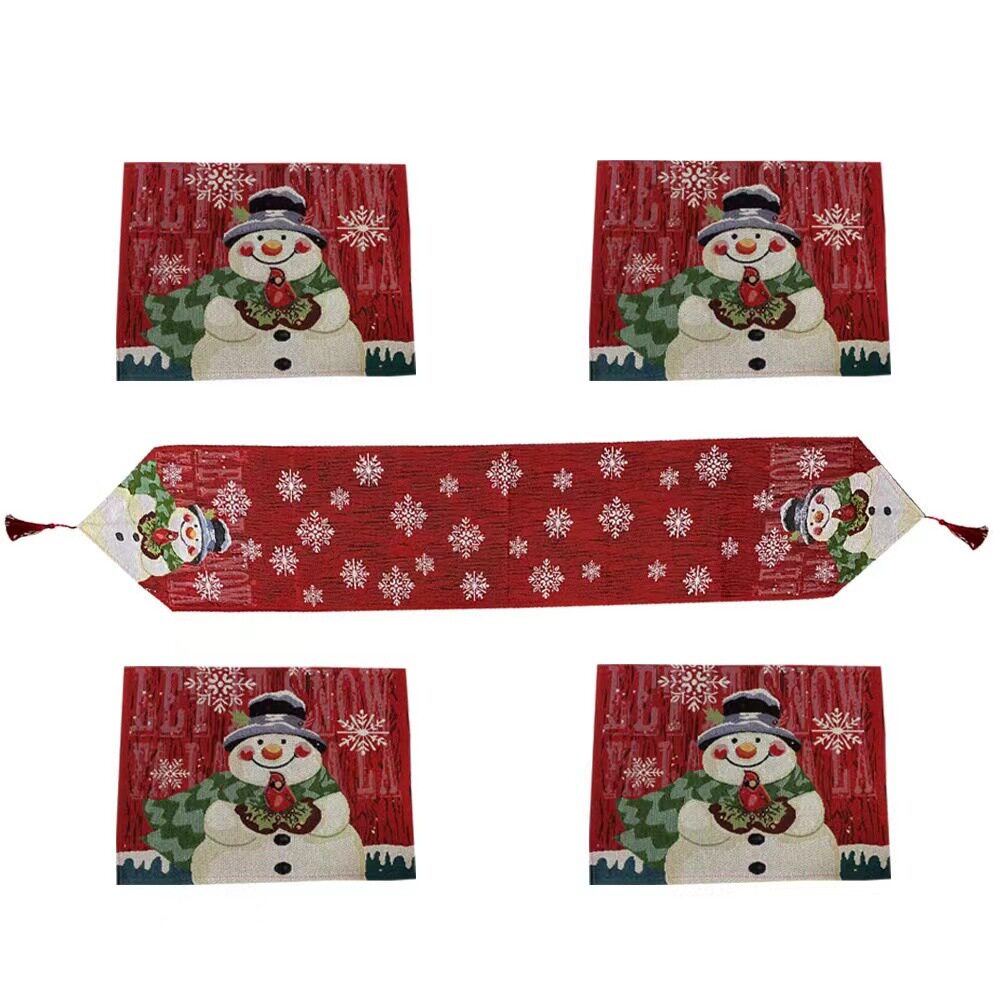 Christmas placemat placemat home dining  table runner cloth