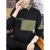 领运动衫 休闲高底裤 男士 假两件套衬衫 春季 新款 衬衫 bottom0204w