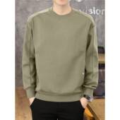 卫衣男2026新款 潮流宽松拼0204w t恤休闲男装 春季 简约百搭长袖