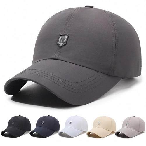 速干盾标R帽子季男士帽透气薄款棒球帽户外运动防晒遮阳太阳1217r