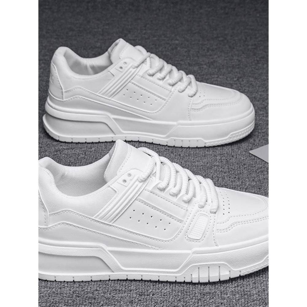 高档男鞋年新款秋冬潮流百搭休闲白色运动板鞋男增高厚1029k