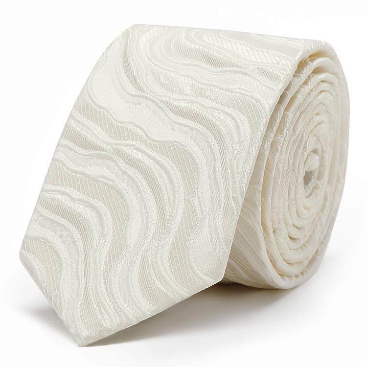 时尚领带男士手打正装商务休闲韩版精致白色衬衫新郎英伦结1213h