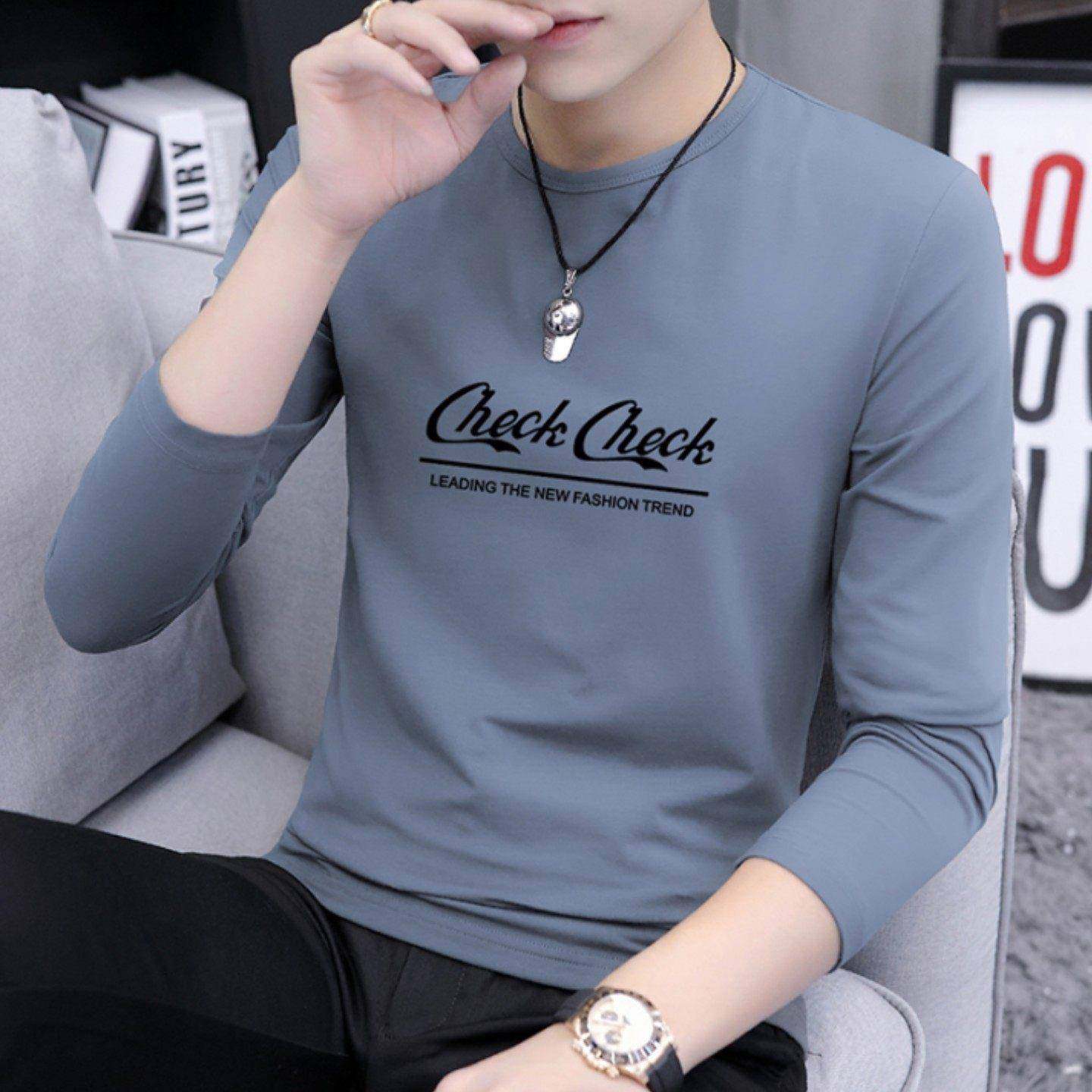 2026秋季新款长袖T恤男士薄款内搭上衣中年百搭秋衣衫0120k,男装,T恤,淘宝优惠券,粉丝福利购,淘宝优惠卷