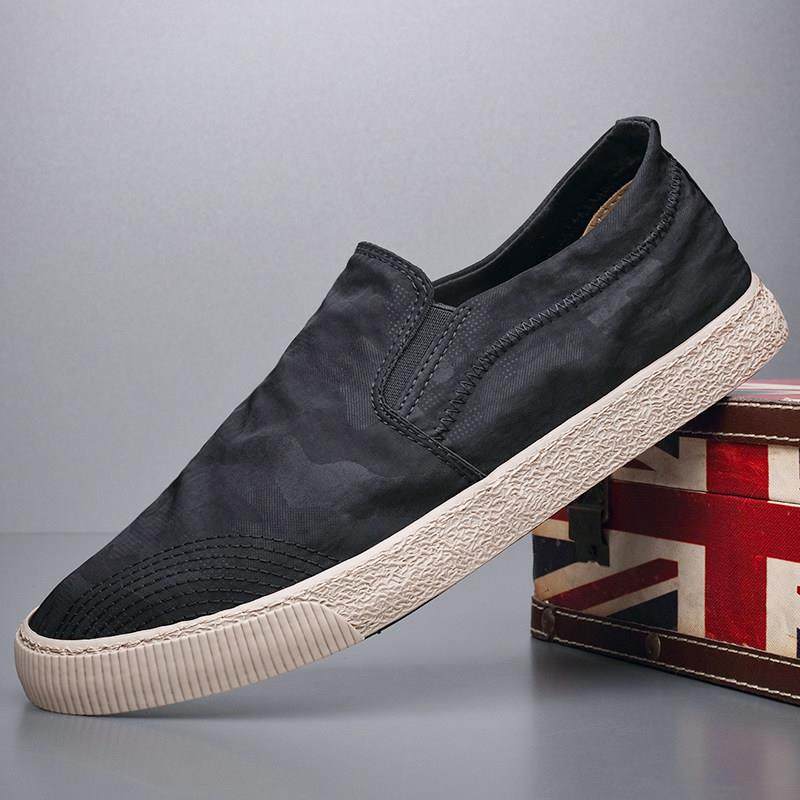 春秋2026男士一脚蹬懒人帆布鞋乐福休闲单鞋子驾车软底0123z,流行男鞋,时尚休闲鞋,淘宝优惠券,粉丝福利购,淘宝优惠卷