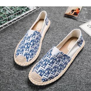 布鞋 女小众设计不掉色夏季 懒人渔夫百搭潮鞋 2021休闲板鞋 帆布男鞋