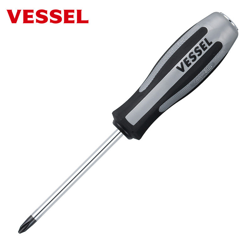 日本进口VESSEL威威强磁性十字一字冲击螺丝刀工业级扳手起子家用