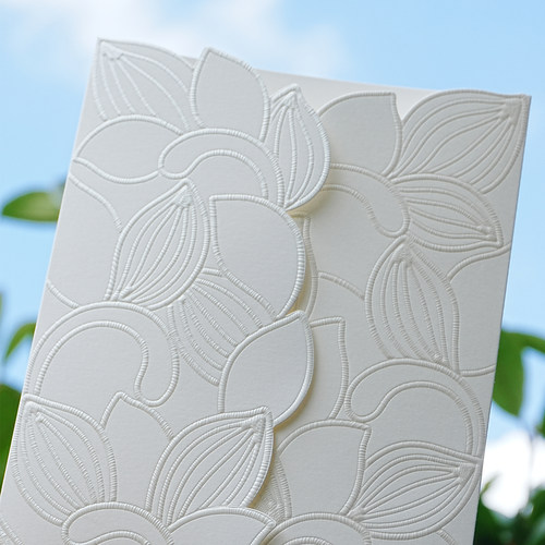 Paperwill原创时尚高级感ins风花团锦簇生日毕业商务明信片贺卡