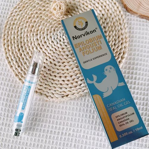 美国Norvikon诺维肯海豹油柳草凝胶湿痒止痒10ml/支FL