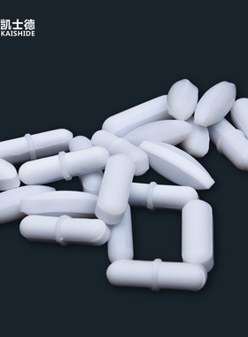 A B C型聚四氟乙烯搅拌子耐高温酸碱性强磁力转子50 60 70 80 90 100 115 136mm