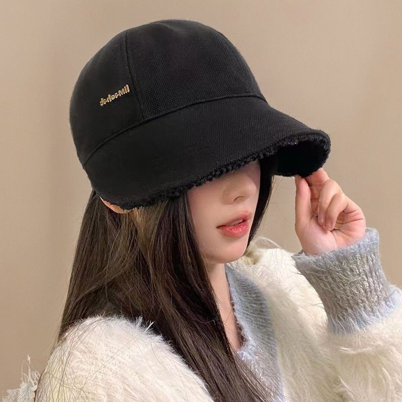 鸭舌帽逛街休闲女秋冬季双面可戴