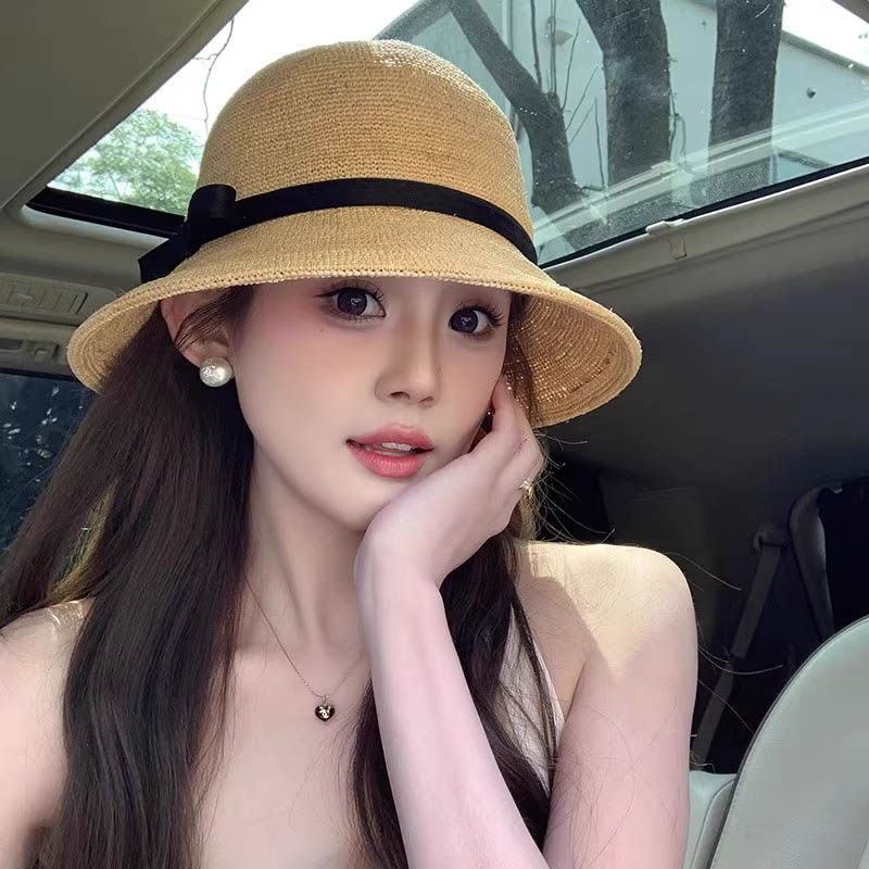 草帽女款夏季海边沙滩女士遮阳图片