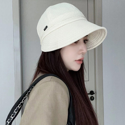 赵露思同款女显脸小遮阳渔夫帽