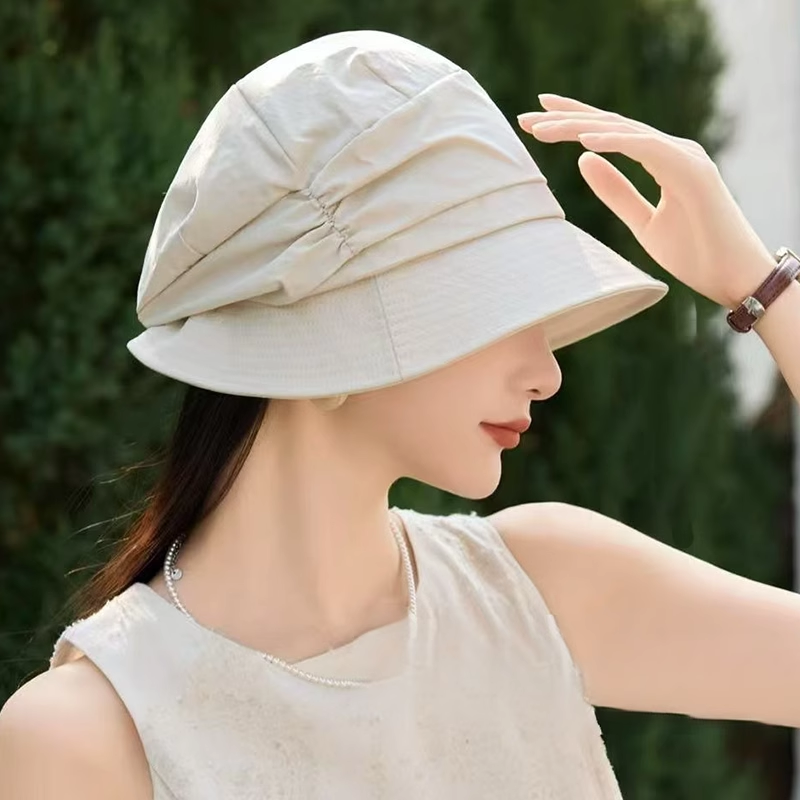 防晒渔夫帽子女2025新款春秋防紫外线显脸小遮阳帽速干可折叠盆帽,服饰配件/皮带/帽子/围巾,帽子,淘宝优惠券,粉丝福利购,淘宝优惠卷