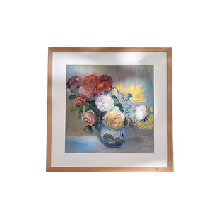 实木正方形字画框斗方33 38 50cm国画书法装裱挂墙相框外框架定制