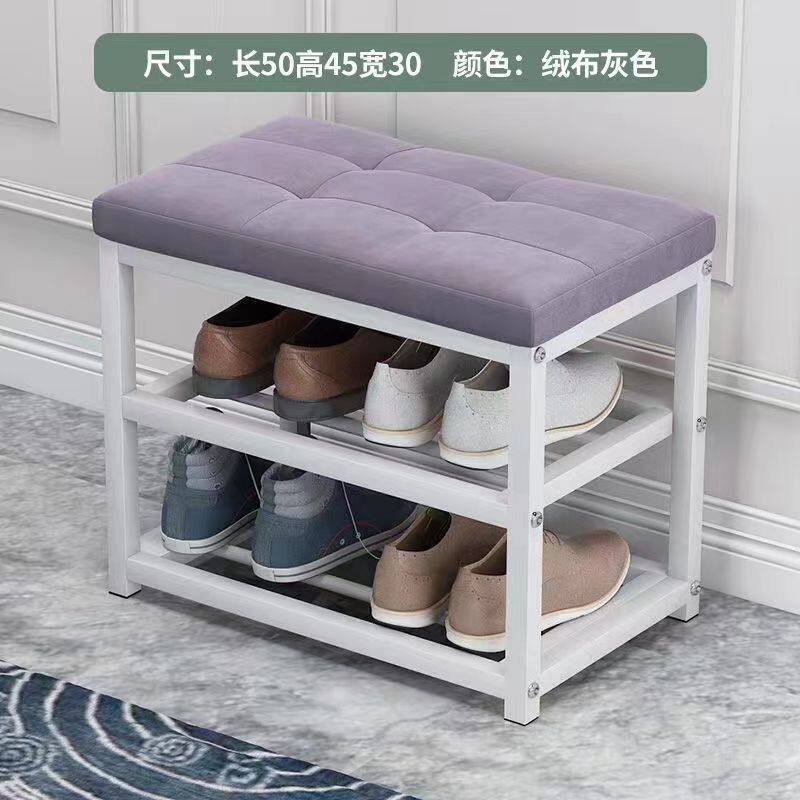 家用换鞋凳门口可坐收纳凳鞋柜一体简易多层鞋架入门鞋架子出租房