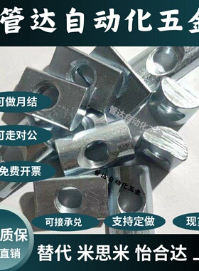 铝型材国标外投入式螺母镀锌镀镍欧标AHQ21-G306/308-M5/M6/M8