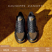 ZanottiGZ男士 Giuseppe 水钻Talon厚底增高运动鞋 礼物