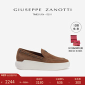 礼物 Giuseppe ZanottiGZ男士 厚底懒人鞋 一脚蹬乐福鞋
