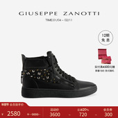礼物 Giuseppe Zanotti男士 GZ94铆钉高帮运动鞋 板鞋