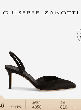 【臻选特惠】Giuseppe Zanotti GZ女士尖头穆勒单鞋细高跟凉鞋