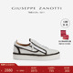 礼物 Giuseppe ZanottiGZ男士 时尚 拼色双拉链低帮运动鞋