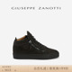 SS24春夏新品 Giuseppe 蟒蛇纹印花绒面中帮运动鞋 ZanottiGZ男士