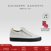 礼物 Giuseppe ZanottiGZ男士 双拉链低帮休闲运动鞋 板鞋