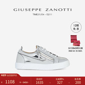 礼物 Giuseppe ZanottiGZ女士时尚 镜面双拉链运动鞋 板鞋