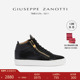 礼物 Giuseppe ZanottiGZ男士 休闲中帮双拉链板鞋 运动鞋